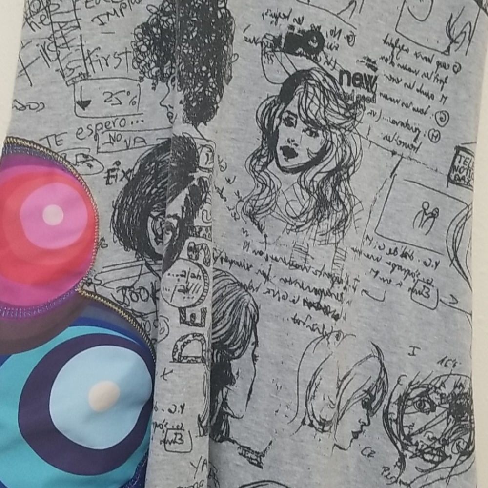 Desigual Sketch Doodle Tank Dress - Picture 2 of 5